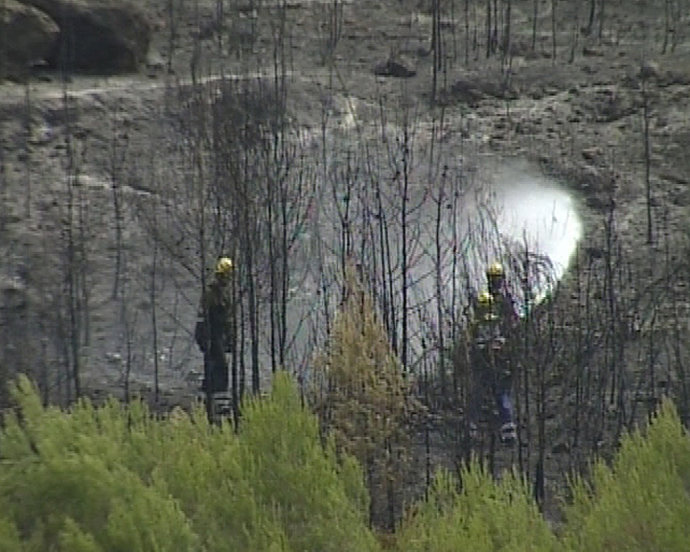 Controlado el incendio de Tarragona