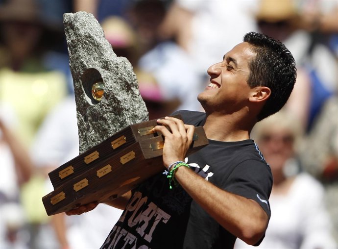 El tenista español Nicolás Almagro