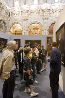 Participantes en uno de los talleres didácticos