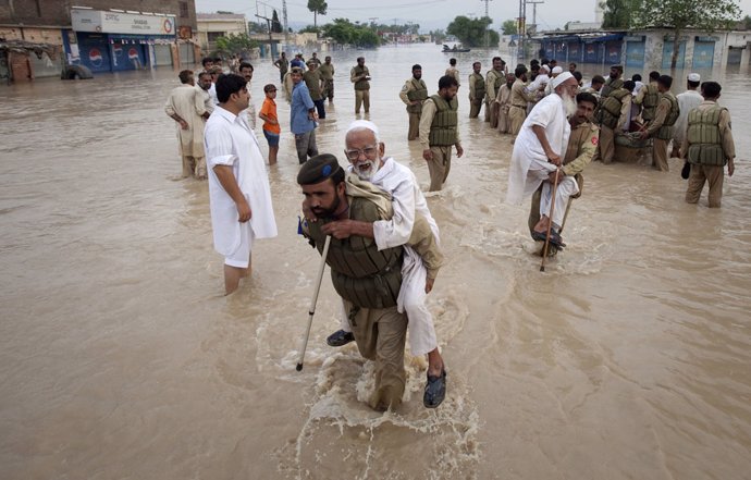 Inundaciones en Pakistán
