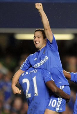 Joe Cole, del Chelsea 
