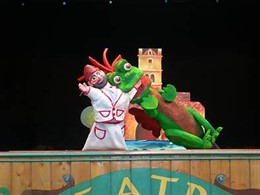 Imagen de la función en Teatro Arbolé