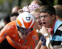 Samuel Sánchez, baja en al Vuelta