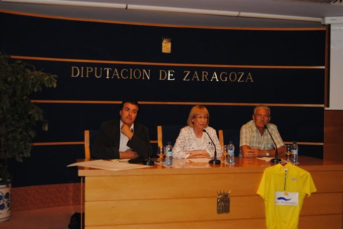 José María Jarque, Teresa Francín y José Garcés