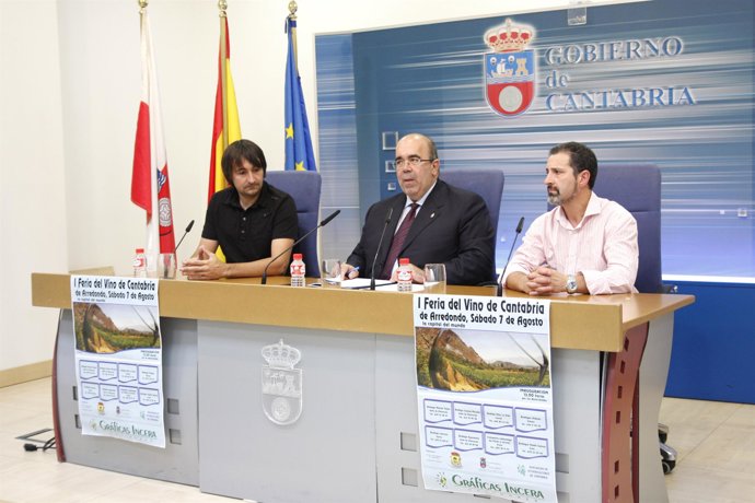 Presentación de la primera Feria del Vino de Cantabria