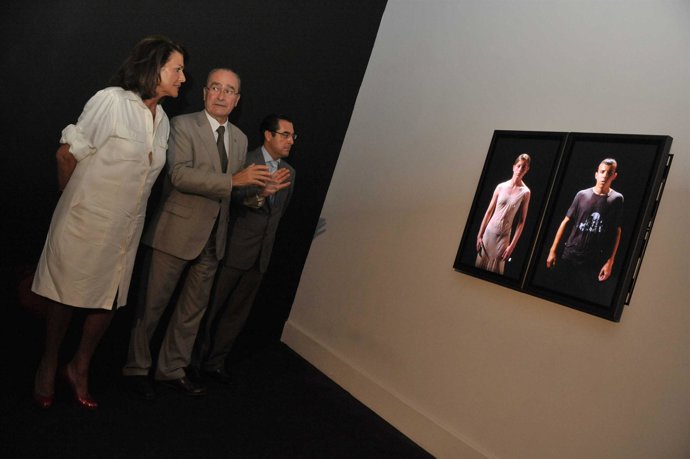 Riera, De la Torre y Briones en el CAC Málaga