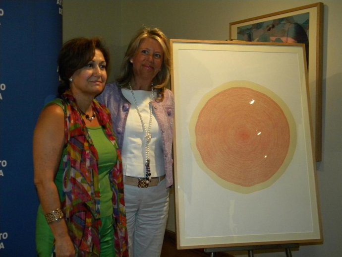 Presentación del grabado que se regalará a Michelle Obama