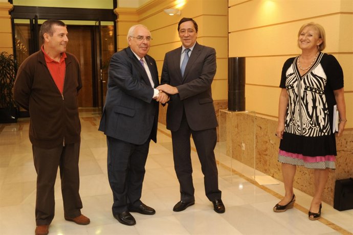 Los presidentes del Principado y del CSIC, en Oviedo