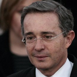 El presidente de Colombia, álvaro Uribe