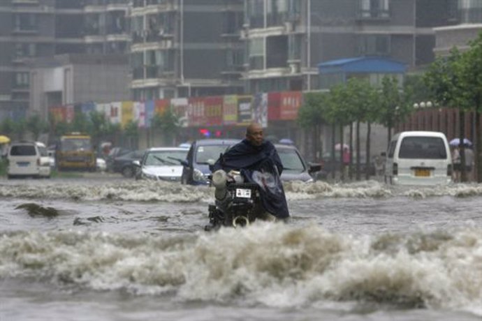 Lluvias en China