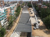 Termina el soterramiento de las vías de la línea 5 de Metro entre Campamento y Empalme