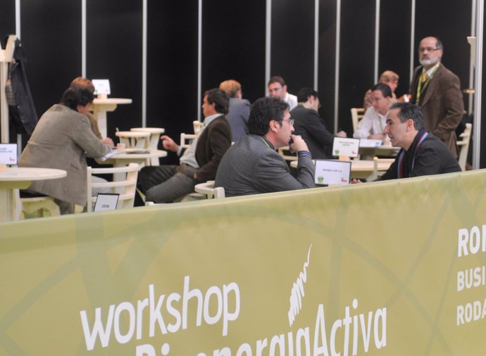 Imagen del workshop entre empresas en Expobioenergía 