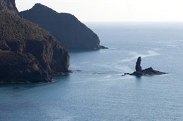 Imagen de la costa almeriense