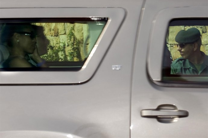 Michelle Obama y su hija llegan a Málaga