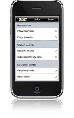 Sixt para iPhone