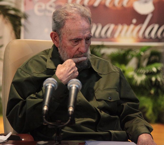 El ex presidente cubano Fidel Castro