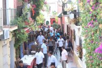 Michelle Obama revoluciona el centro de Marbella