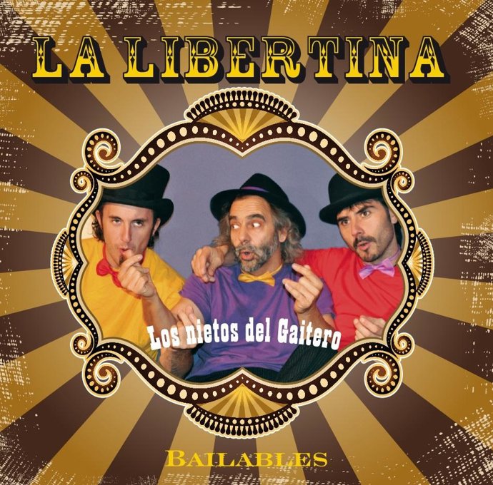 Cartel del espectáculo 'los nietos del gaitero' que se celebrará en Estercuel