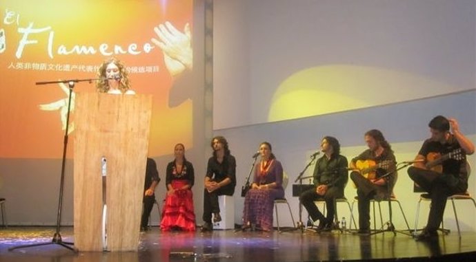 La directora de la Agencia Andaluza para el Desarrollo del Flamenco, María de lo