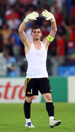 El guardameta y capitán de 'la Roja', Iker Casillas 