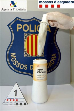Mossos, coca en productos higiene