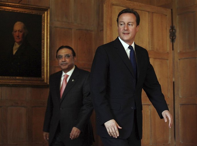 Cameron y Asif Ali Zardari se reúnen en Londres