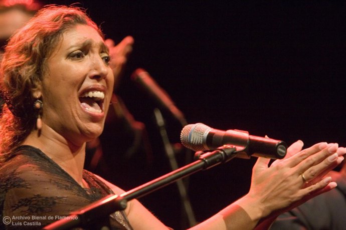 La cantaora Esperanza Fernández, una de las artistas que participan en los curso