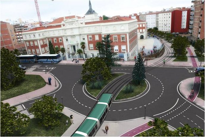 Recreación Del Tranvía En León