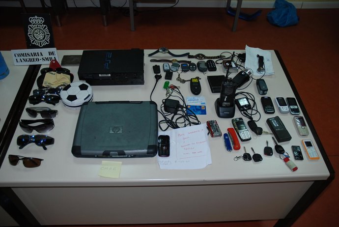 Robos en Gijón y Langreo