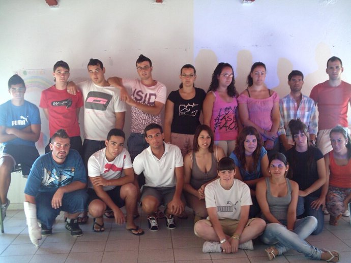 Alumnos del curso de prevención y educación para la salud