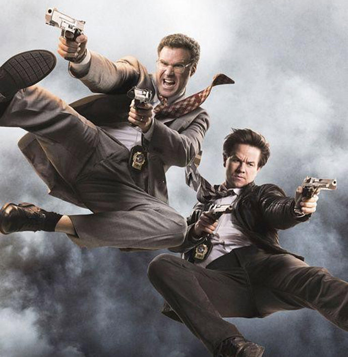 Wahlberg y Ferrell en Los otros Dos