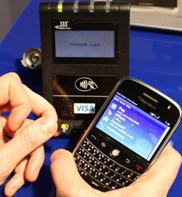 Pago con Blackberry