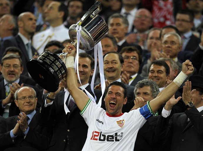 El portero del Sevilla Andrés Palop