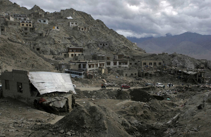 Inundaciones en India