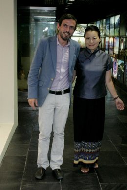 O director xerente da S.A. de Xestión do Plan Xacobeo, Ignacio Santos, presenta 