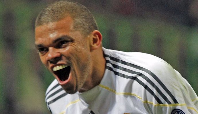 Pepe, del Real Madrid