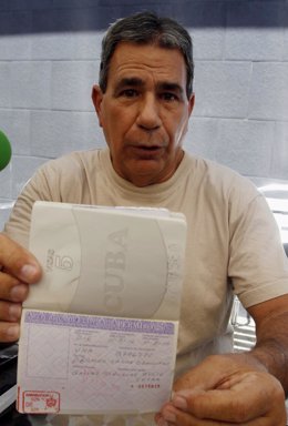 Julio César Gálvez, ex preso de Cuba