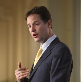viceprimer ministro británico, Nick Clegg