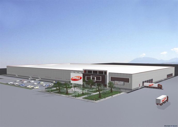 La futura planta Chef Dhul en Jaén 