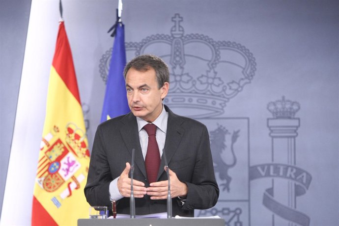 El presidente del Gobierno, José Luis Rodríguez Zapatero