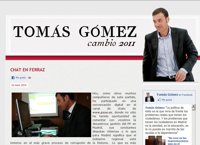 Tomás Gomez gana a Trinidad Jiménez la 'batalla de Internet'