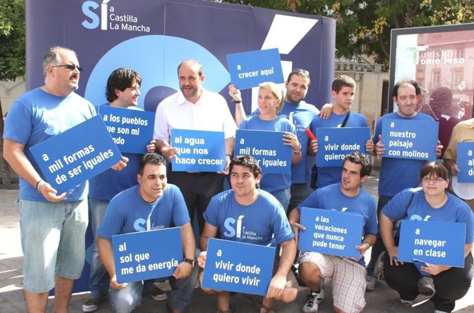Martínez Guijarro en Tomelloso en la presentación de la campaña