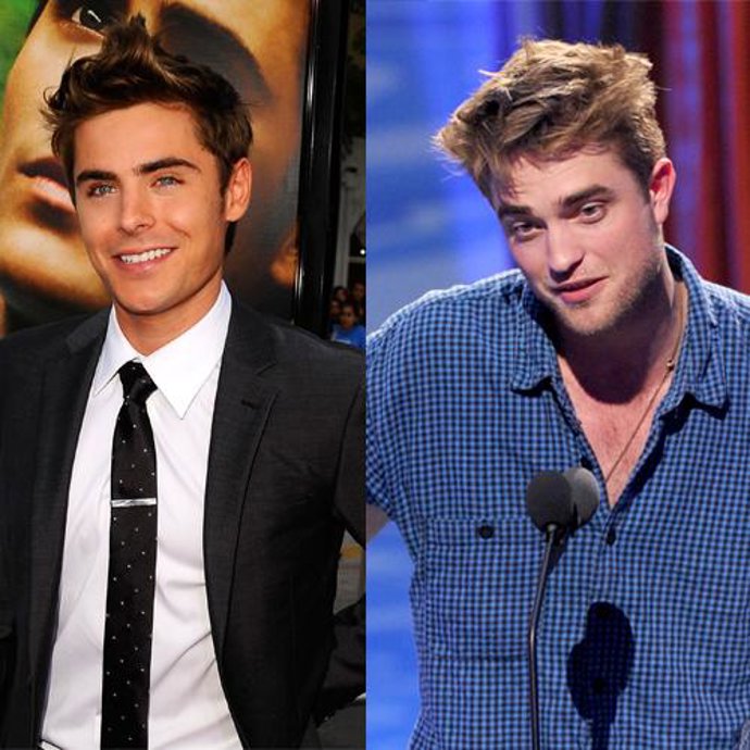 Montaje Zac Efron Robert Pattinson