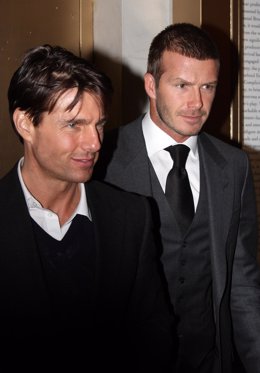 Tom Cruise y David Beckham