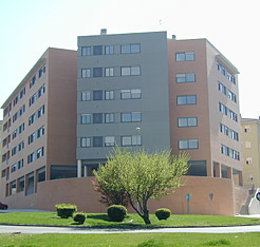 Bloque de viviendas en Navarra.