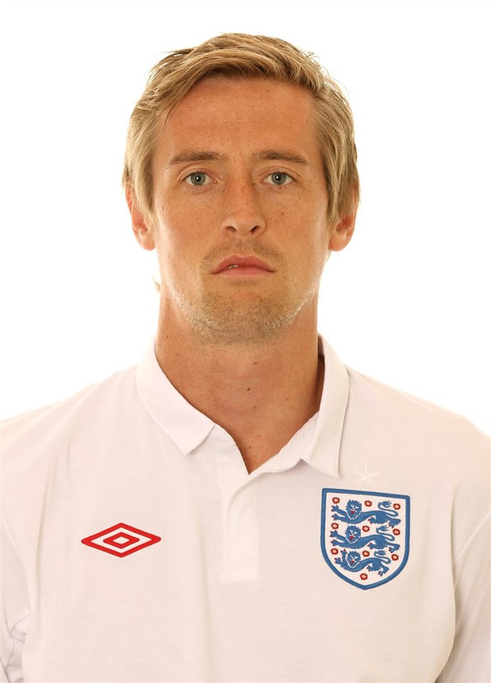Peter Crouch, jugador de la selección inglesa 