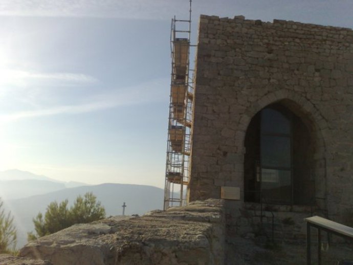 Obras en el Castillo de Santa Catalina, de Jaén