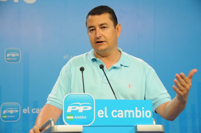 Antonio Sanz, secretario general del PP-A