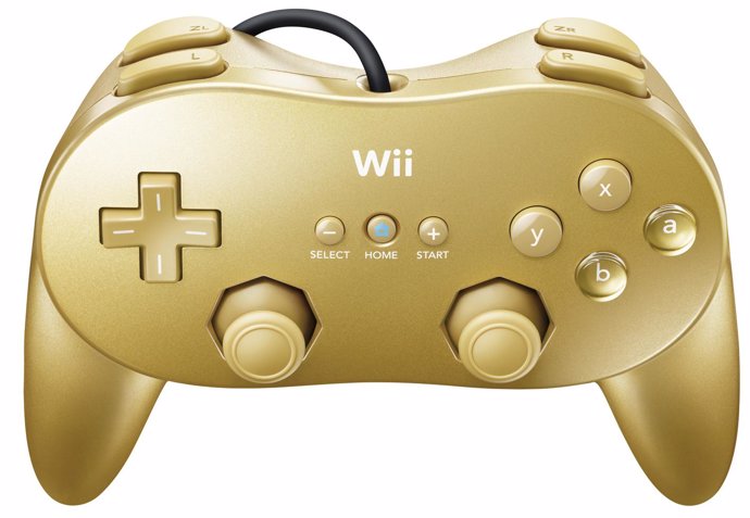 Mando dorado de Wii