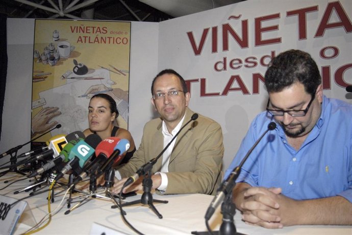 A CORUÑA
VIÑETAS DENDE O A ATLANTICO - SALON DO COMIC
ANXO LORENZO (SECRETARIO X